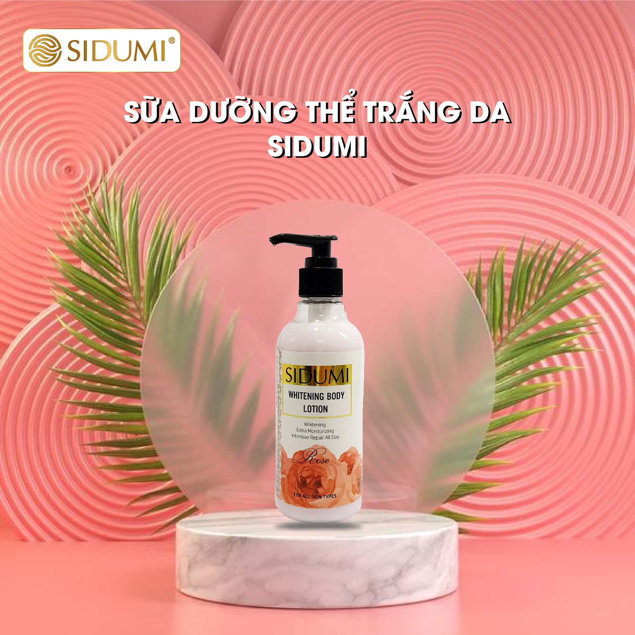 Sữa Dưỡng Thể Trắng Da Sidumi - SDM 606