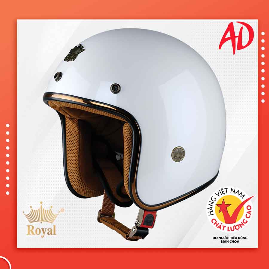 Nón bảo hiểm 3/4 Royal M20C