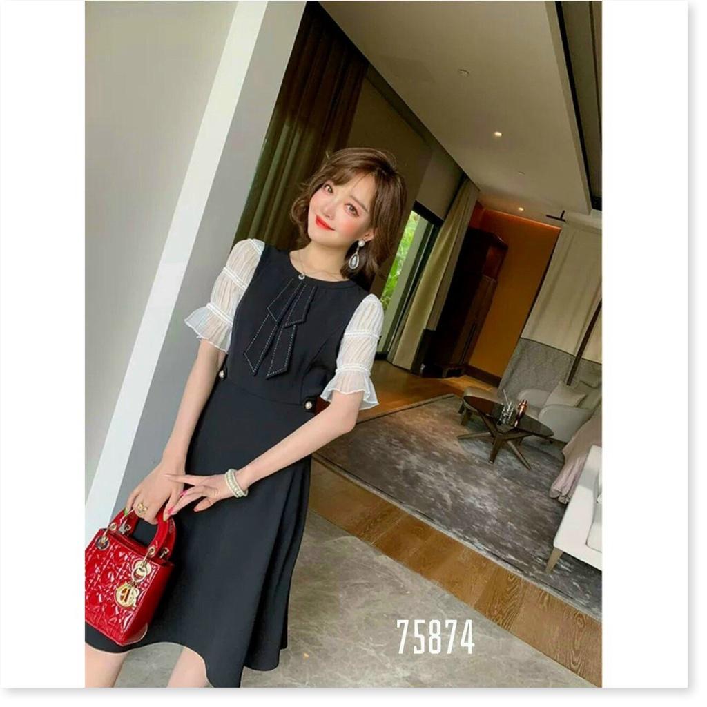 ĐẦM UM PHỐI VOAN NỮ SIÊU XINH HOT HOT CHO CÁC QUÝ CÔ THỜI TRANG