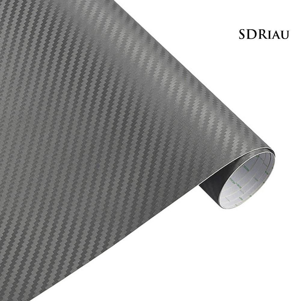 Miếng Dán Trang Trí Nội Thất Xe Hơi 3d Bằng Sợi Carbon