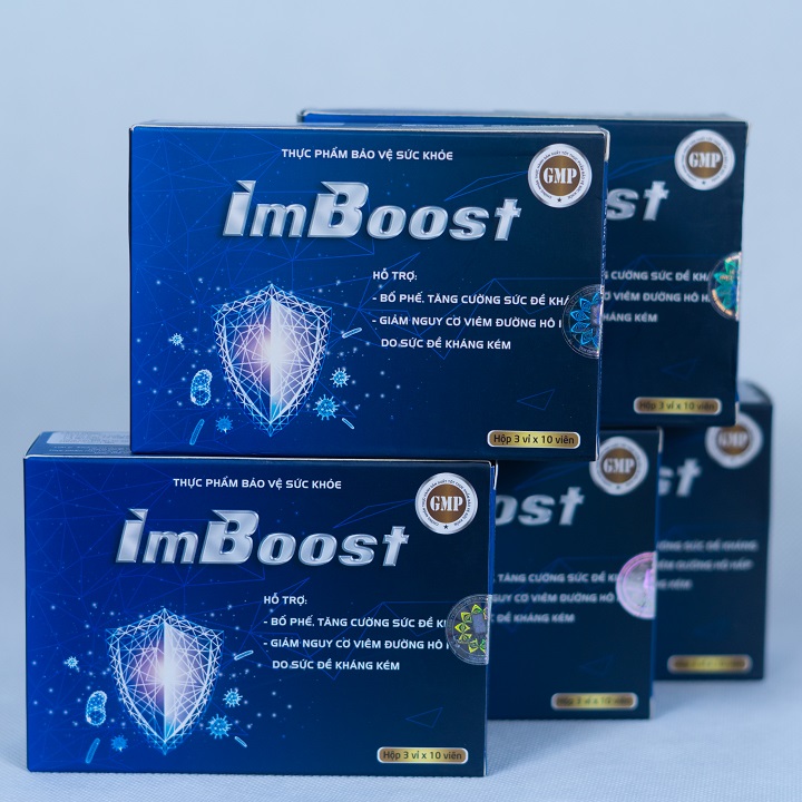 Imboost Tăng cường sức đề kháng Liệu Trình 1 Tháng 4 Hộp