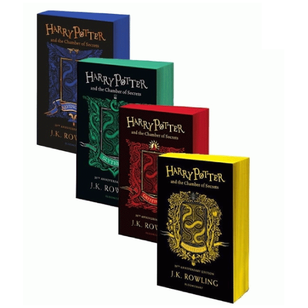 Combo Harry Potter And The Chamber Of Secrets 4 Cuốn - Paperback + Quà Tặng Đặc Biệt (Số Lượng Có Hạn)