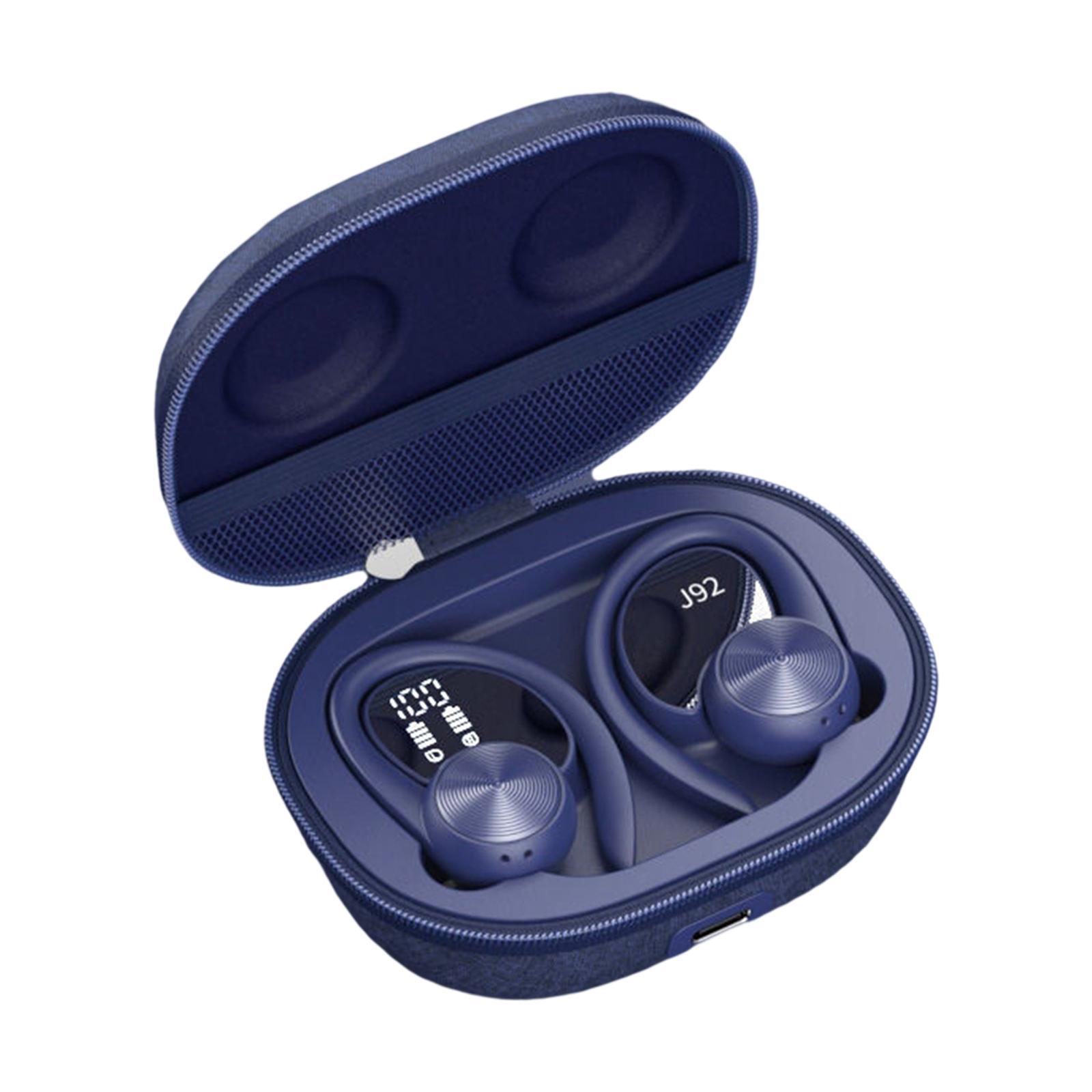 Bluetooth 5.0 Wireless Earbuds with Ear Hooks with Mic Stereo for Running