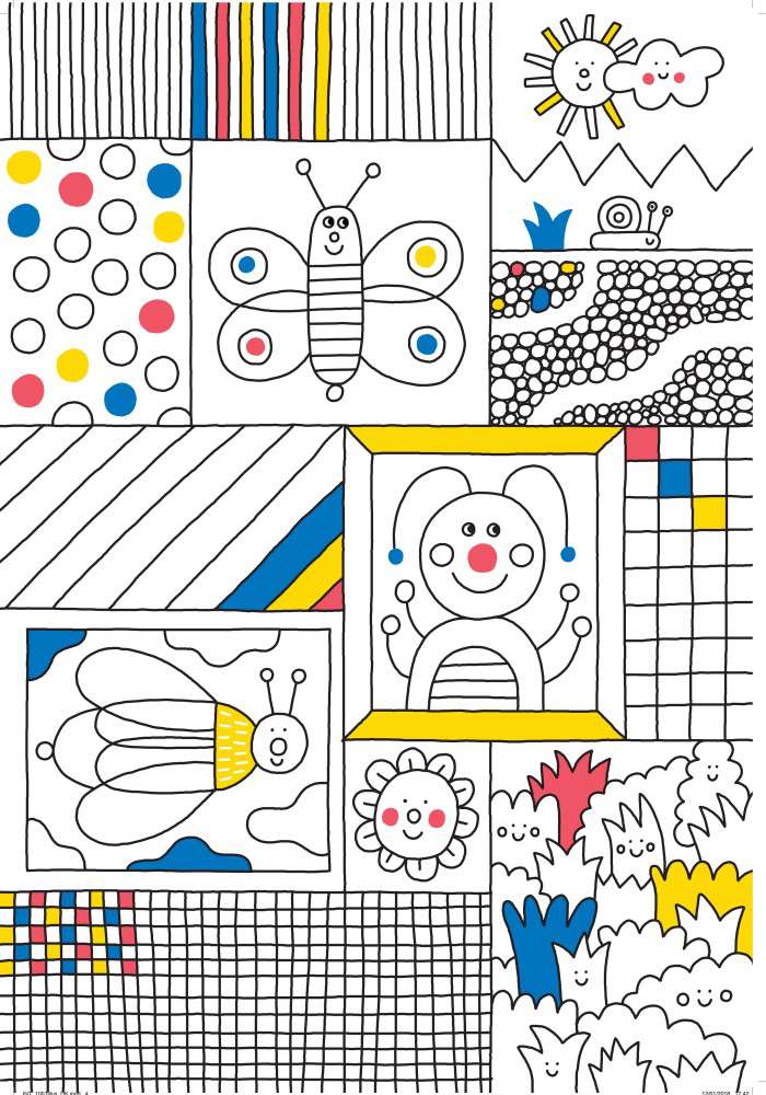 Sách tô màu cho bé tiếng Anh: 1001 Things To Colour