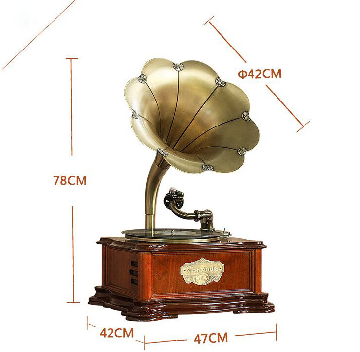 Máy PHÁT NHẠC TÂN CỔ ĐIỂN mã MPN2 không kệ vừa để trang trí vừa sử dụng máy nghe nhạc đĩa than, USB, Bluetooth, đài FM (máy đọc đĩa than tân cổ)