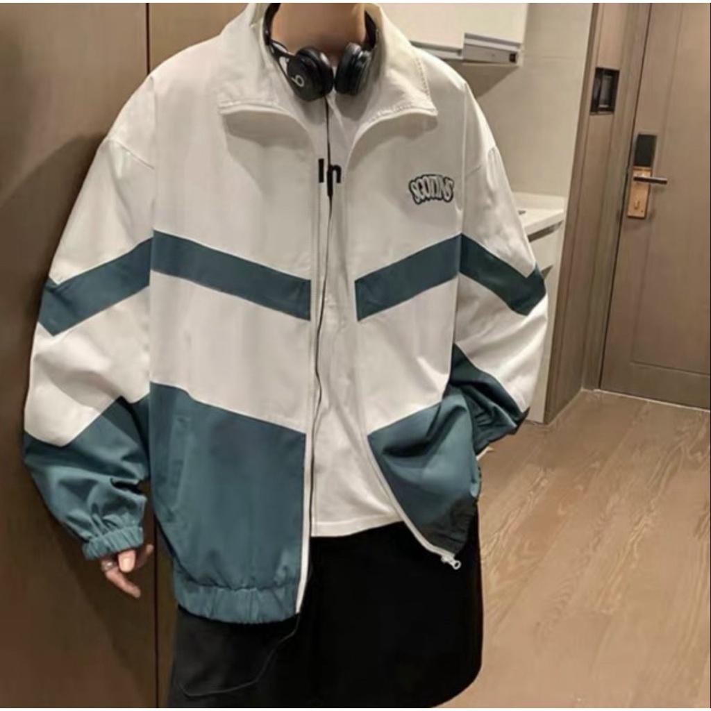 Áo Khoác Dù 2 Lôp Viền Sọc Zize Đại GKM FASHION