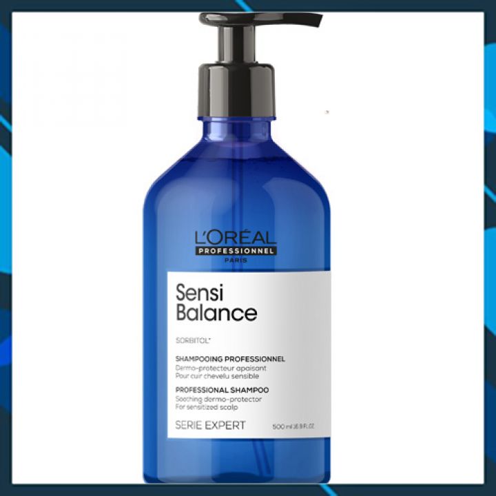Dầu gội cho da đầu nhạy cảm L'OREAL PRO SERIE EXPERT Sensi Balance Shampoo 500ml (New 2021)