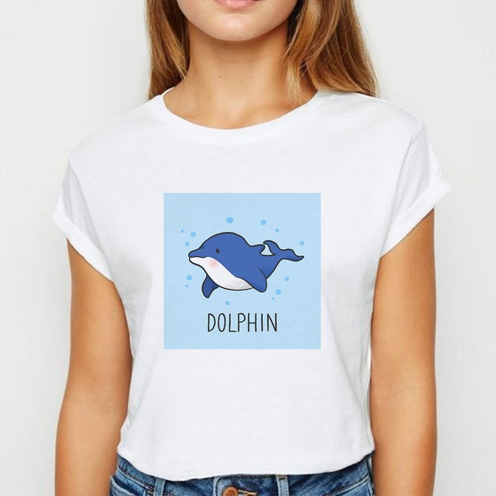 Áo phông Cá Heo Dolphin Đại Dương Xanh