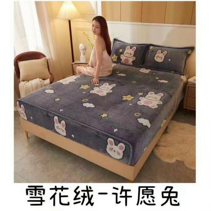 Bộ Ga Gối Nhung Nỉ Xù Nhập KHẩu Đủ Kích Thước Mới Nhất 2022