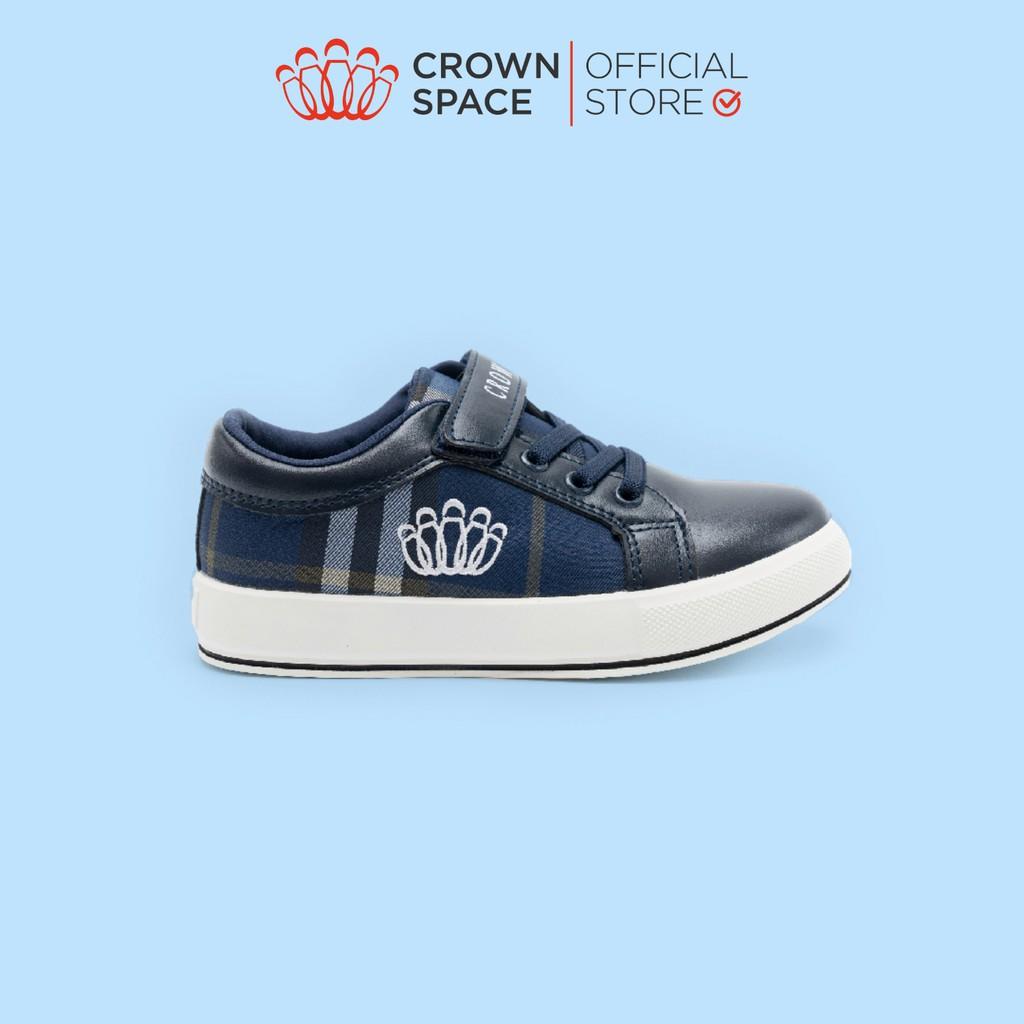 Giày Sneaker Bé Trai Cổ Thấp Chính Hãng Crown Space UK Active Trẻ em Cao Cấp CRUK256