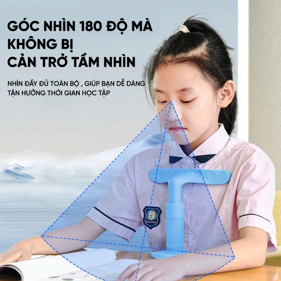 Giá Đỡ Chống Cằm Chống Cận Thị, Dụng Cụ Chống Gù – Luyện Chữ Cho Học Sinh Chính Hãng hạn chế gù lưng cho bé - Có nhiều nấc chiều cao để lựa chọn - Nhựa an toàn cho trẻ em DỤNG CỤ HỌC SINH KHÁC