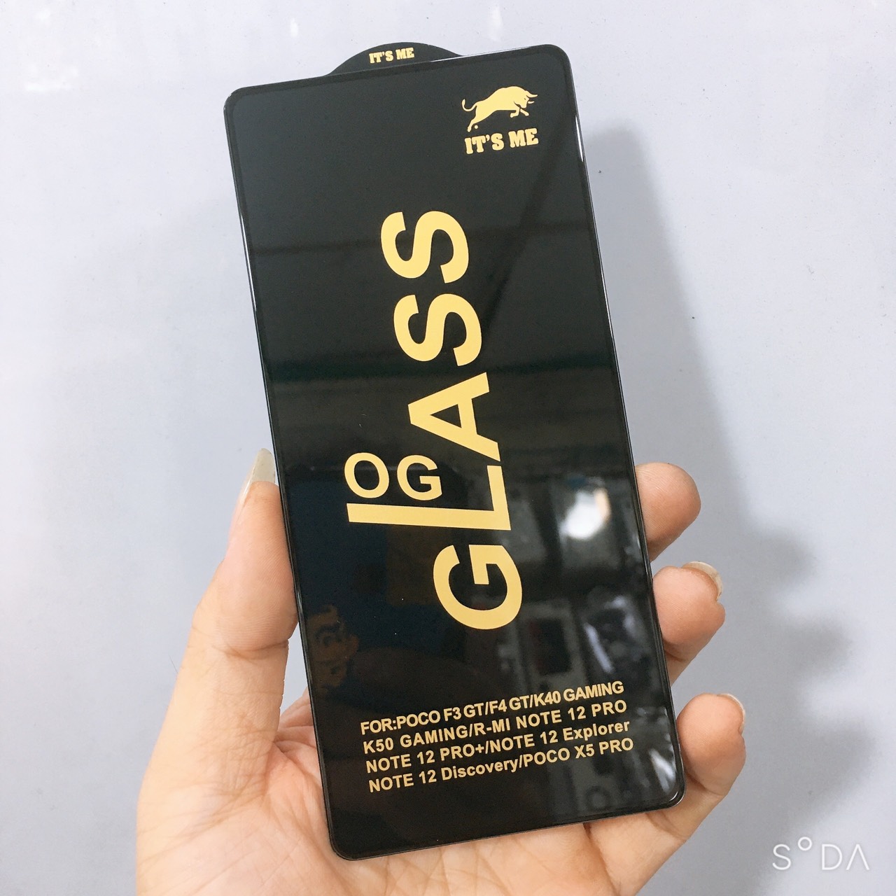 Kính cường lực cho Xiaomi Redmi Note 12 Pro 5g/ K40 / K50 Gaming/ Poco F3/F4 full màn hình OG Glass cao cấp