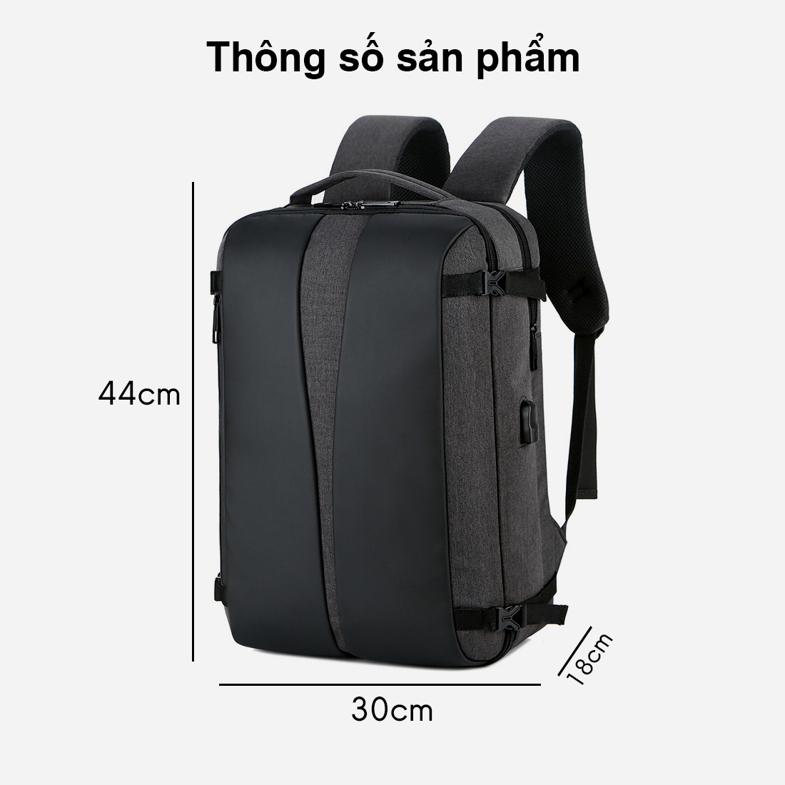 Balo Nam Nữ MENDO - Balo thời trang công sở, du lịch cao cấp  - B8023