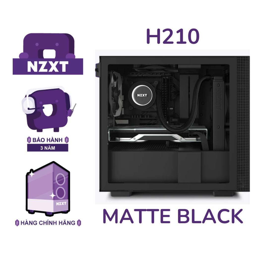 Vỏ Case Máy Tính NZXT H210 Màu Đen- Hàng Chính Hãng