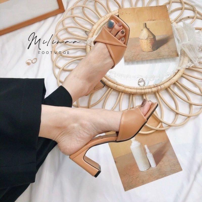 GUỐC DA MỊN QUAI BẢN TO VÁT GÓT DẸP - 5P
