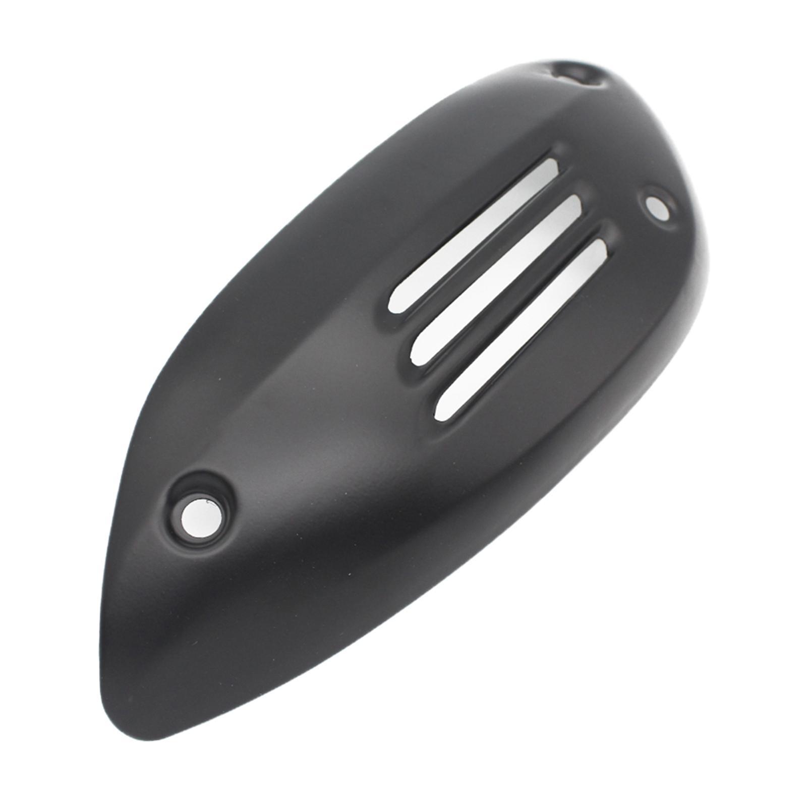 Motorcycle Exhaust Heat Shield Cover Black Guard for Vespa GTS 300 250