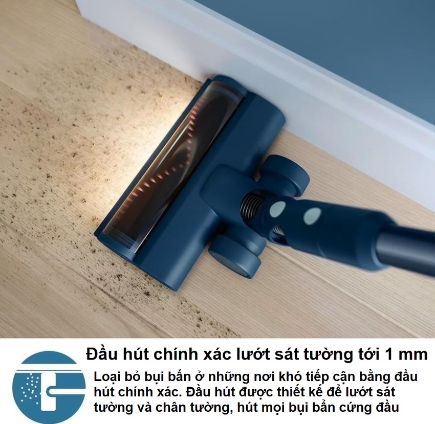 Máy hút bụi không dây Aqua Series 5000, thế hệ 10 chuyên nghiệp. Thương hiệu Hà Lan cao cấp Philips - XC5141. HÀNG CHÍNH HÃNG