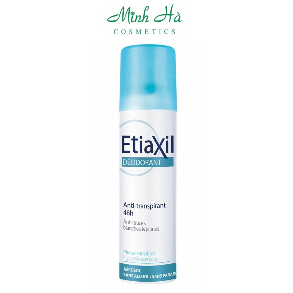 EtiaXil khử mùi Deodorant Anti-Transpirant Protection 48h Peaux Sensibles 150ml cho mọi loại da