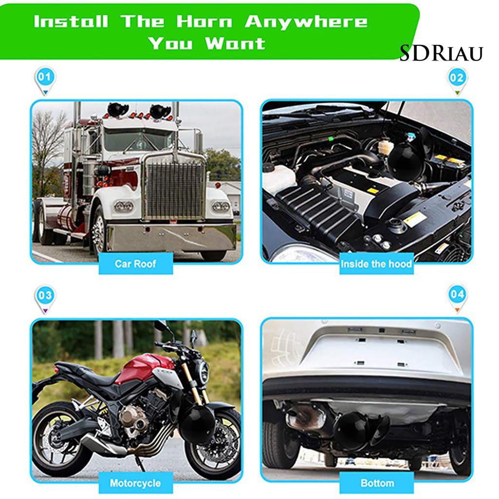 1 Cặp Còi Hơi Xe Tải 300db