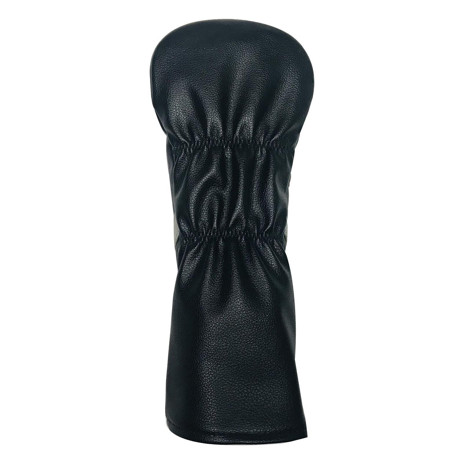 2x Cover Driver Cover Golf 1 3 5 UT Covers Replacement Guard with Skull Pattern And Numbers