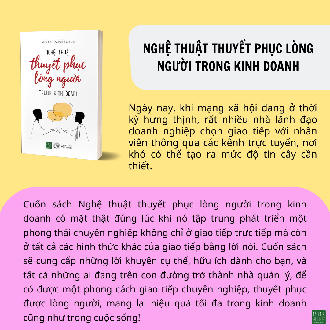 Nghệ Thuật Thuyết Phục Lòng Người Trong Kinh Doanh - Bản Quyền