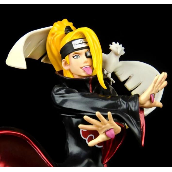 Mô hình Figure Naruto Akatsuki Deidara nổ tung 26Cm