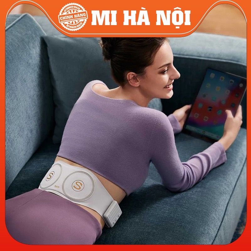 ￼Đai massage lưng bụng SKG Pro Máy Mát Xa Rung Kết Hợp Xung Điện Làm Nóng Trị Liệu Vật Lý