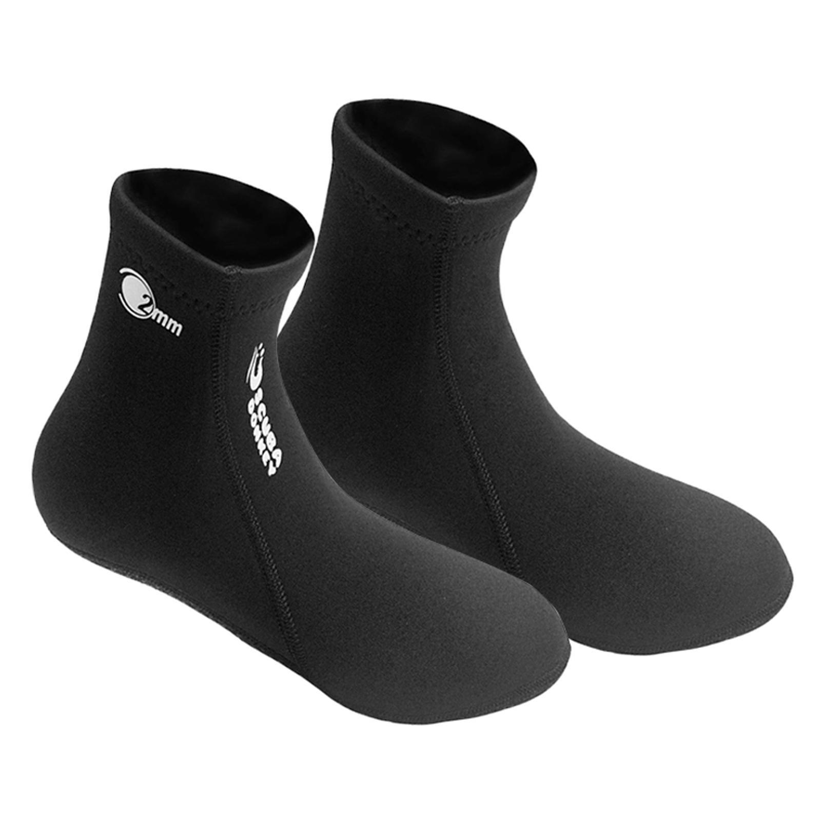 Neoprene Socks Diving Flexible Beach Water Boots for Adult Scuba Surfing, Snorkeling