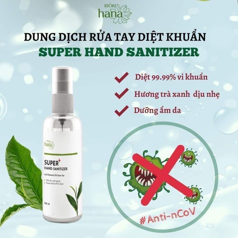 Dung Dịch Rửa Tay Kháng Khuẩn Super Hand Sanitizer – 100ml