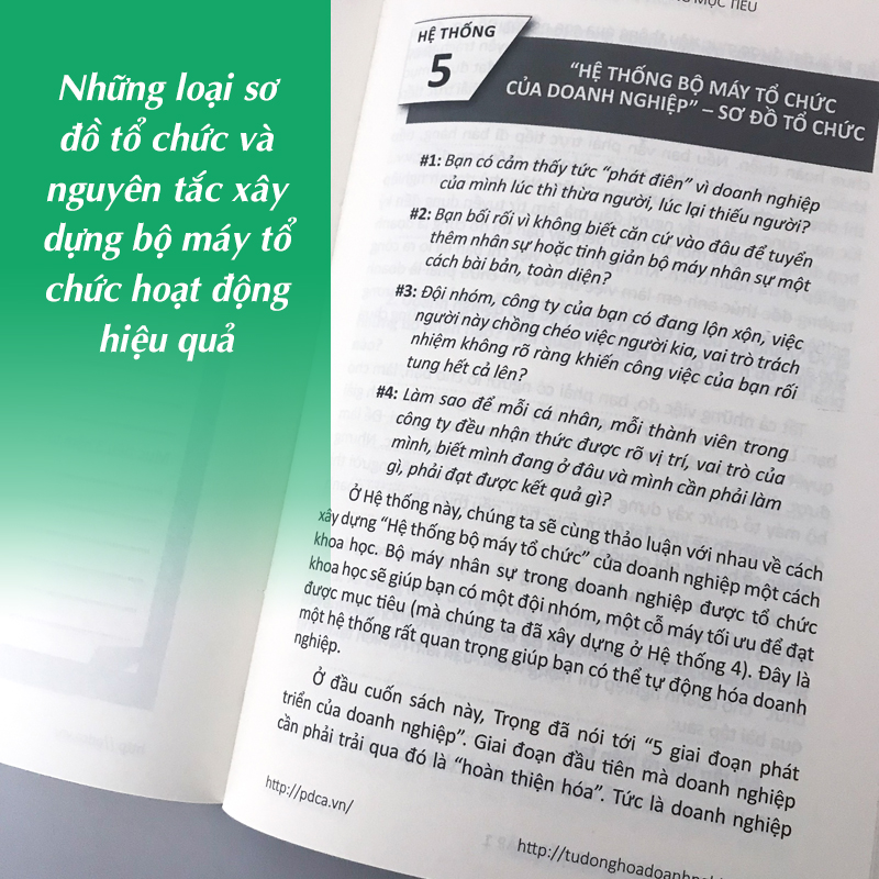 Sách Tự Động Hóa Doanh Nghiệp (Tập 1) &quot;5 hệ thống nền tảng để xây dựng doanh nghiệp bài bản tự động&quot;, sách quản trị kinh doanh, sách quản trị nhân sự, sách quản lý, sách lãnh đạo