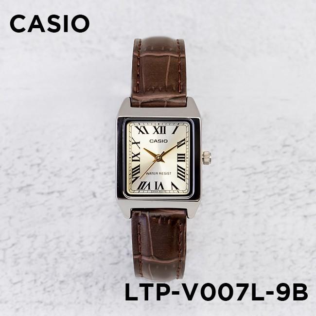 Đồng Hồ Nữ Chính Hãng Casio LTP-V007L-9BUDF Dây Da