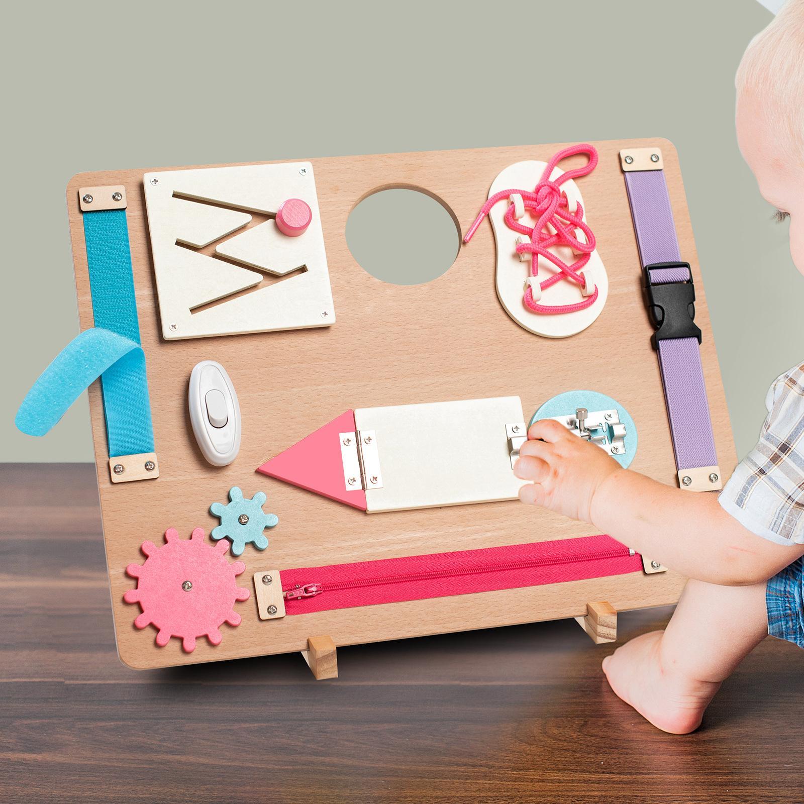 Busy Board Preschool Educational Toy for Toddler Preschool Kids