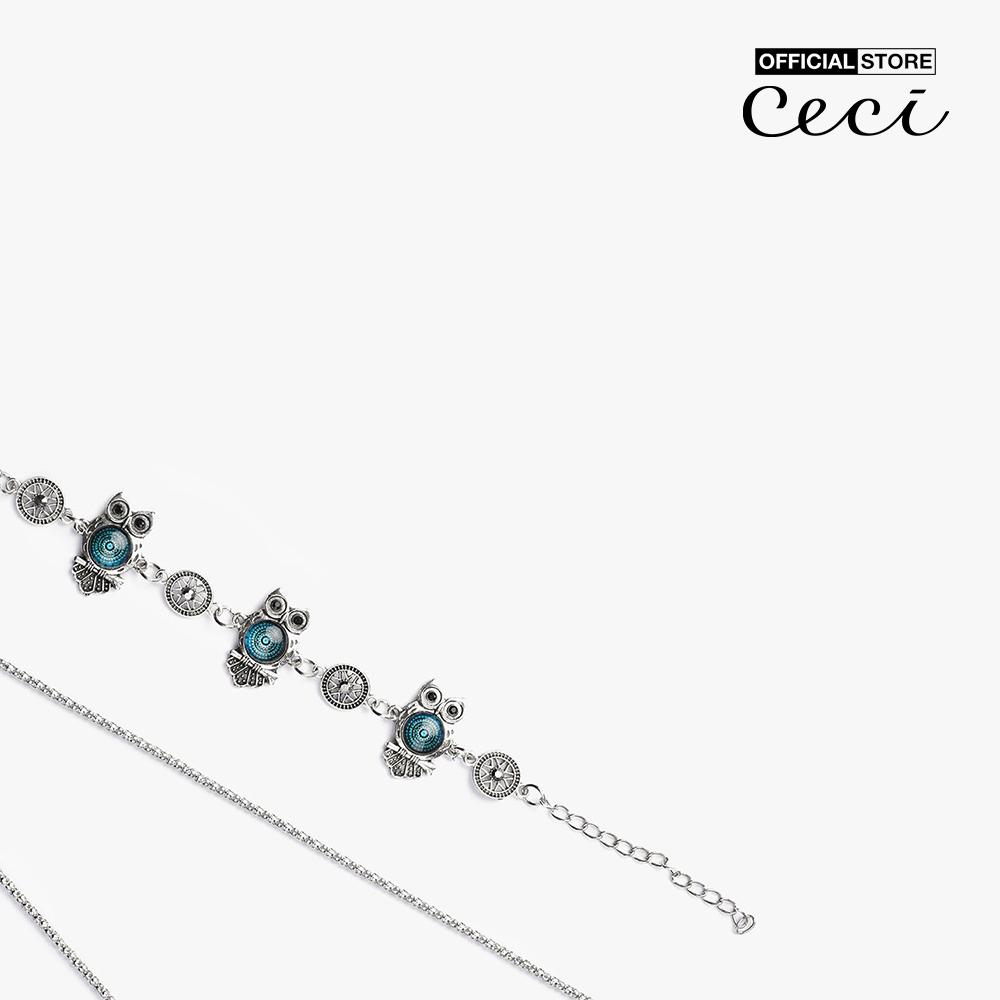 CECI - Bộ 3 món trang sức nữ kim loại thiết kế độc đáo CC15-01000001