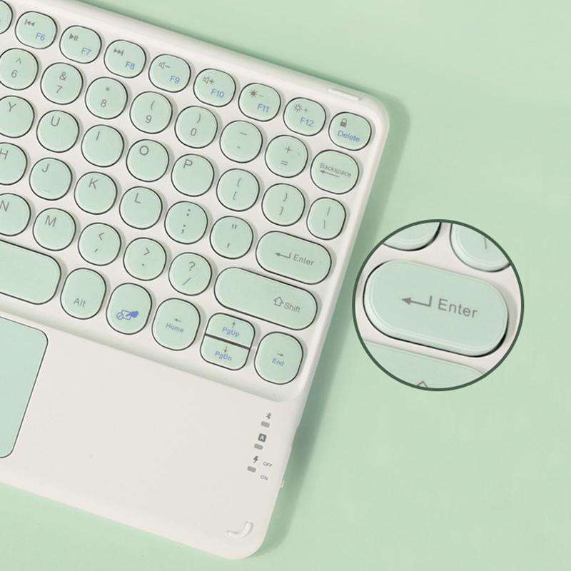 10'' Bluetooth Keyboard with touchpad Tablet PC Laptop Phone Wireless Keyboard for iPad Pro 11 Air 4 3 2 1 for Huawei/Xiaomi