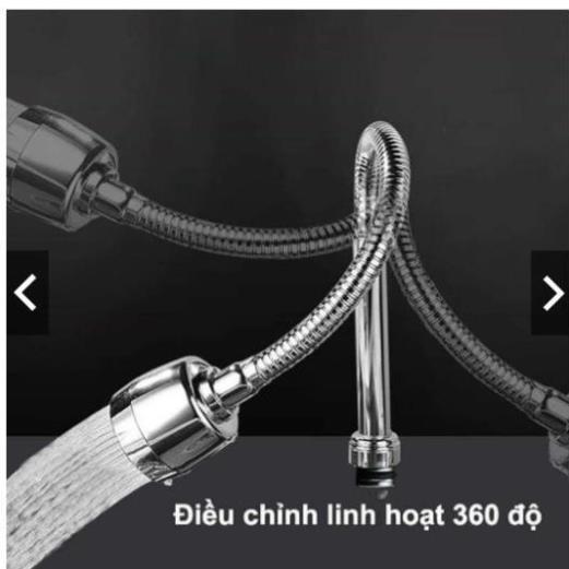 Đầu nối dài vòi nước tăng áp xoay 360 độ giá cực rẻ
