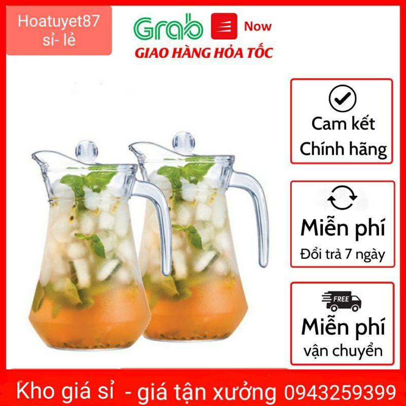 Bình - ca đựng nước thủy tinh chịu nhiệt tốt