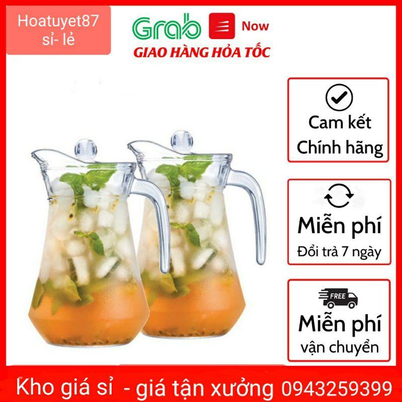 Bình - ca đựng nước thủy tinh chịu nhiệt tốt