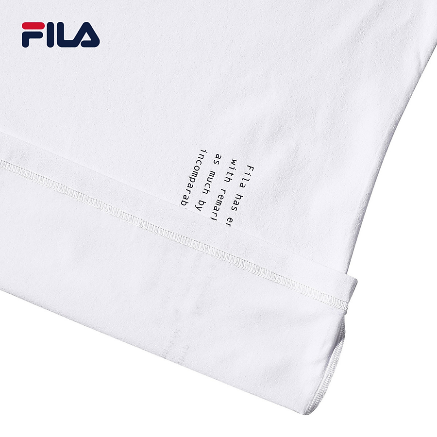 Áo Thun Unisex FILA Barcode Logo Graphic FS2RSD2207X