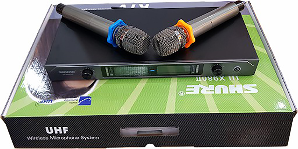 Micro không dây Shure ULX980II - Mic karaoke gia đình, sân khấu - Độ nhạy cao, bắt sóng xa, chống hú rít - Thiết kế sang trọng, bắt mắt -  Dễ dàng phối ghép với các thiết bị âm thanh khác - Hàng nhập khẩu loại I