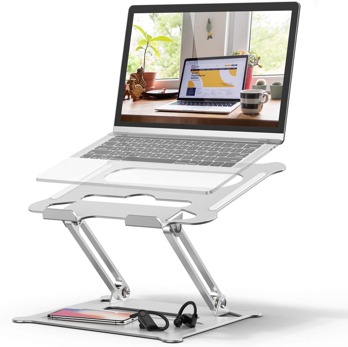Giá Đỡ Cho Laptop, Macbook, iPad. Hợp Kim Nhôm Cao Cấp. Hai Vị Trí Điều Chỉnh. Gấp Gọn Tùy Thích. Hỗ Trợ Tản Nhiệt Chống Mỏi Cổ, Vai, Gáy. Hàng Chính Hãng Tamayoko