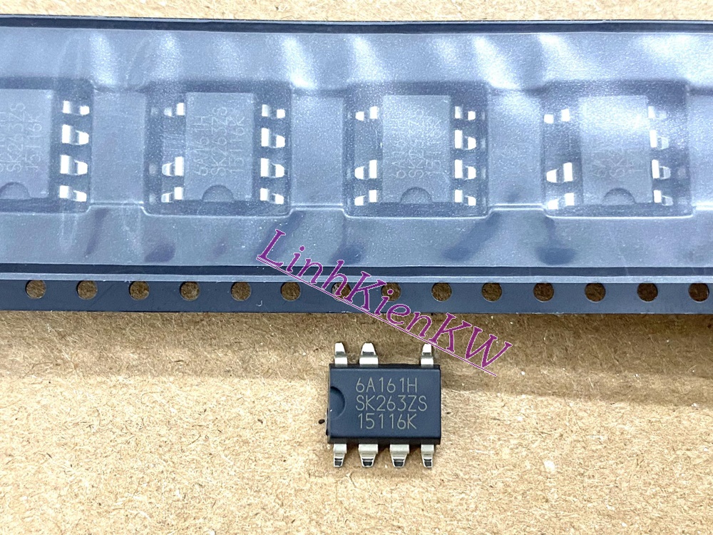 IC Nguồn 6A161H Str6A161H 6A161 Sop-7 Mới, Chính gốc 100%.