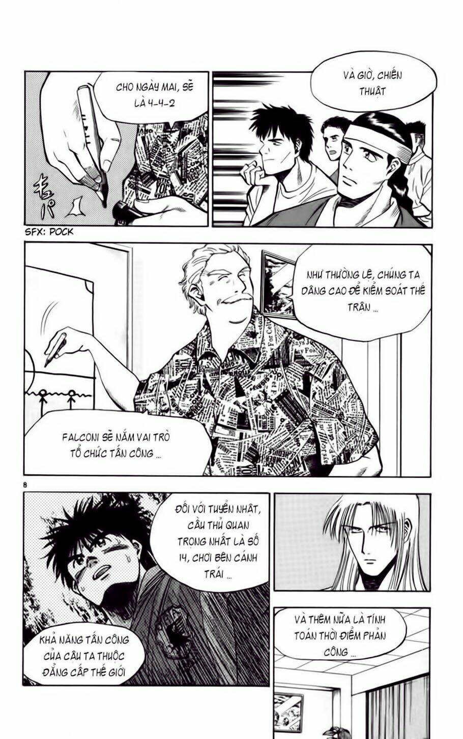 vũ điệu trên sân cỏ - fantasista chapter 72 8