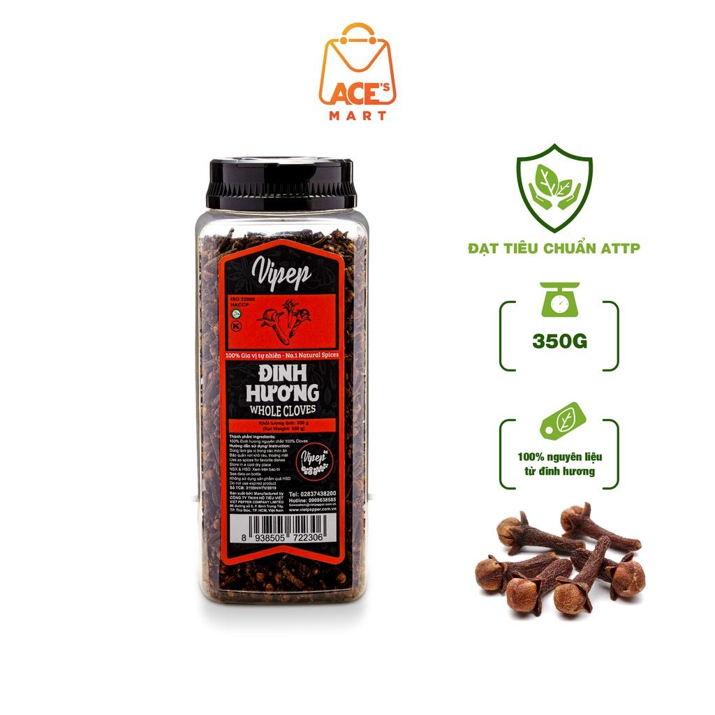 Đinh hương Vipep 350g - gia vị quý nấu phở đậm đà, vị cay thơm tự nhiên, giúp làm ấm bụng và kích thích hệ tiêu hoá