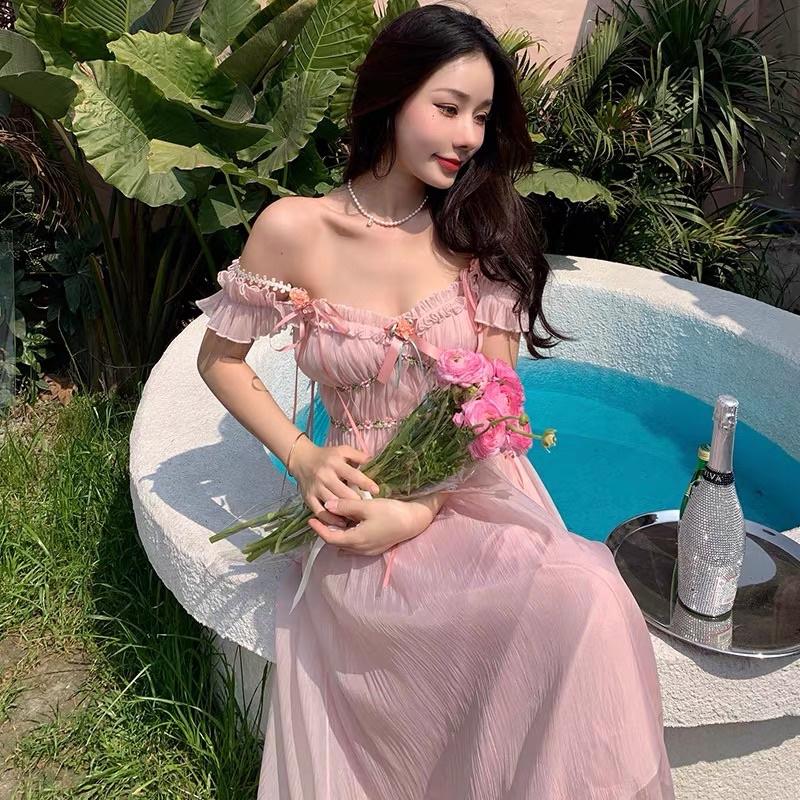 Váy Tiểu Thư Công Chúa Du Lịch Chụp Hình