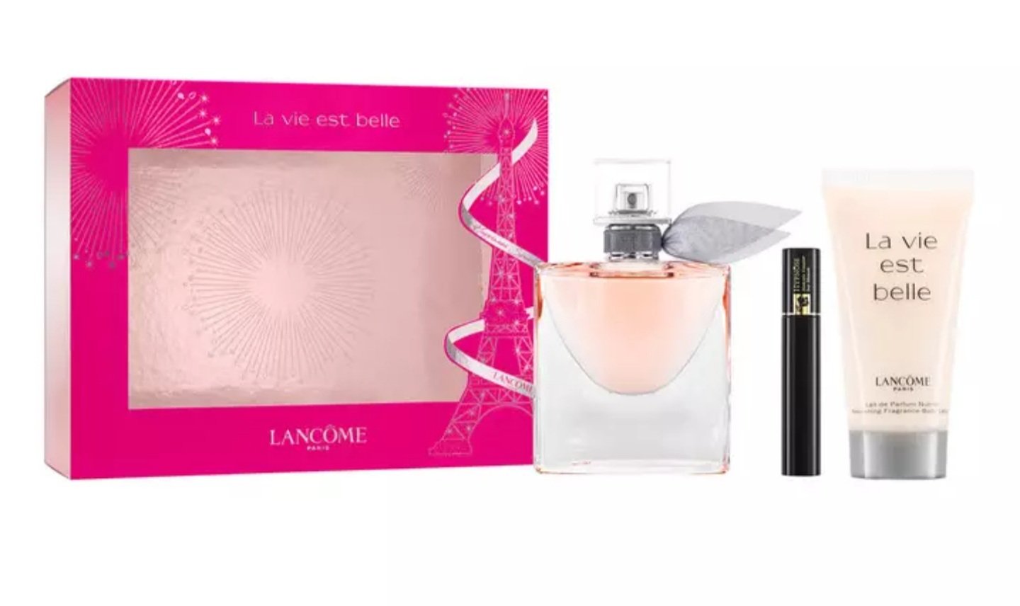 Giftset nước hoa Lancome La Vie Est Belle 30ml &amp; Sữa Dưỡng Thể Lancome 50ml &amp; Mascara Hypnose 2ml ( Phiên bản Giới hạn )