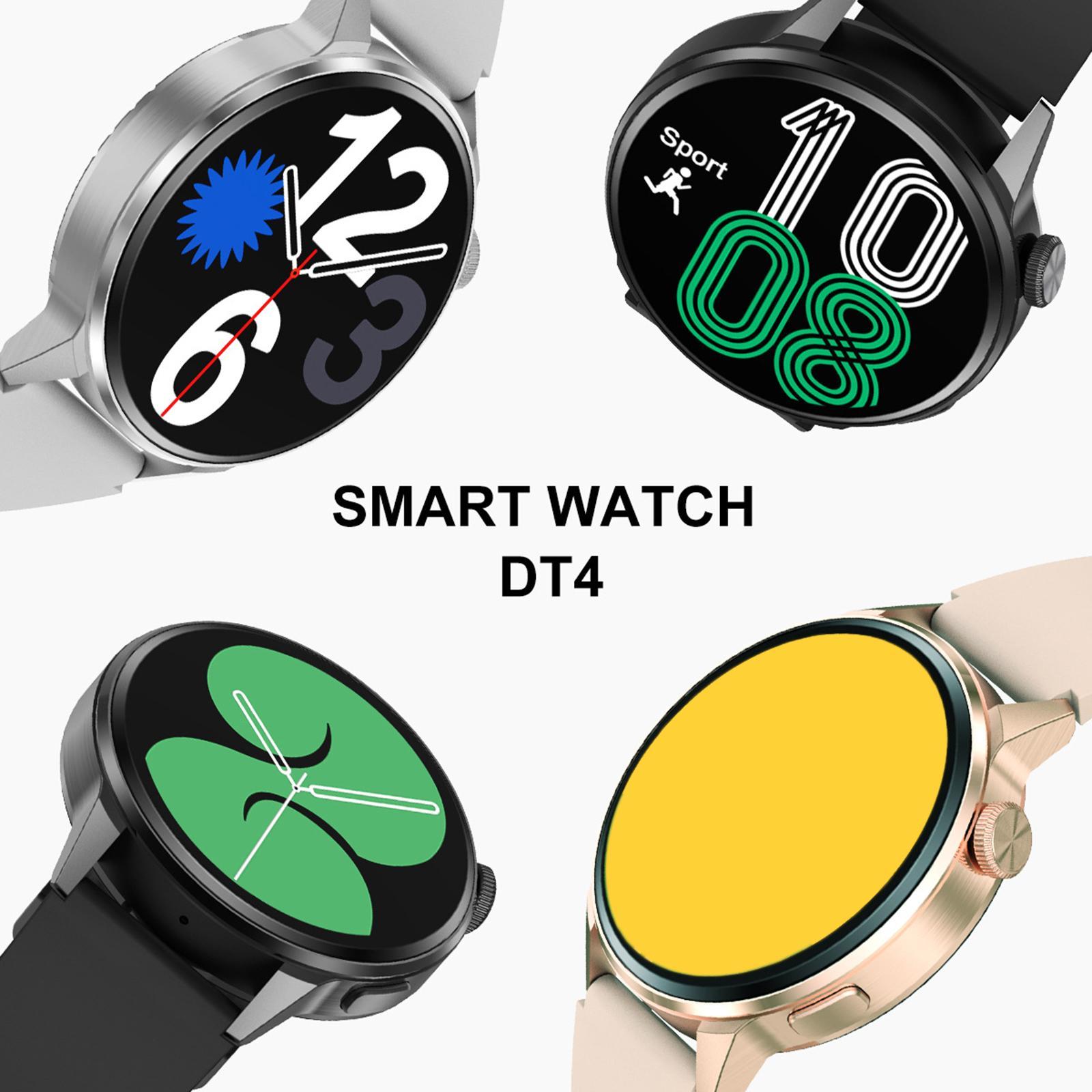 DT4 Smart Watch Fitness Tracker Payment Bluetooth NFC Pedometer