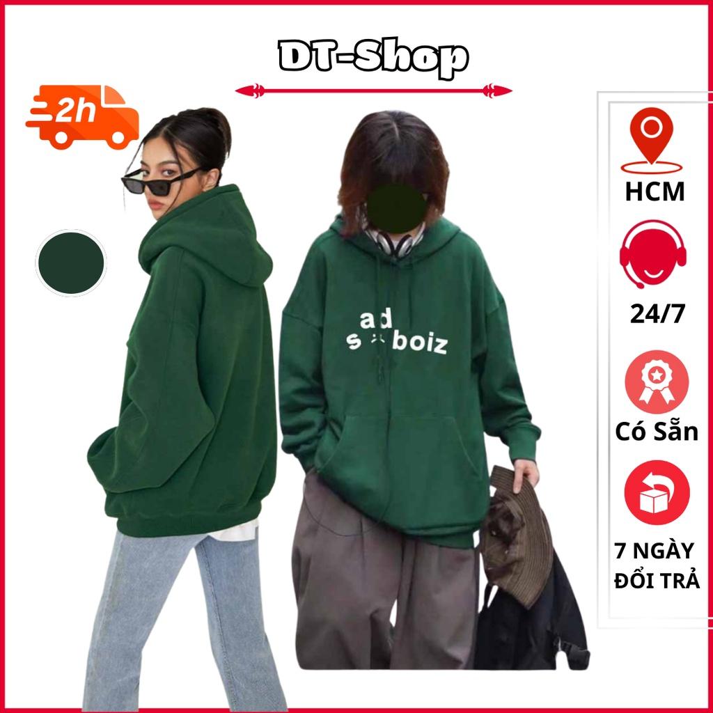 Áo Hoodie Nỉ Cao Cấp SADBOIZ màu Xanh lá