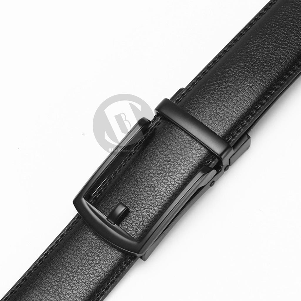 Dây Thắt Lưng, Nịt Nam Da Bò Cao Cấp - ShinBasic, Bảng Khoá Tự Động, Thời Trang Công Sở, BELTS21BAS09-2
