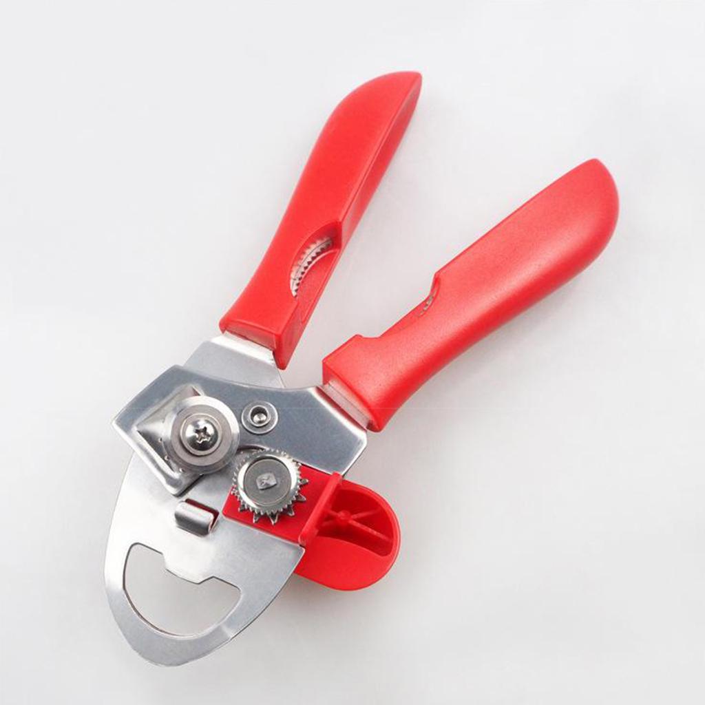 Can Opener Manual No-Trouble-Lid-Lift, Manual Deluxe Can Opener, Stainless Steel Bottle Openers Professional Jars & Tin Opener for Cans Kitchen Tools