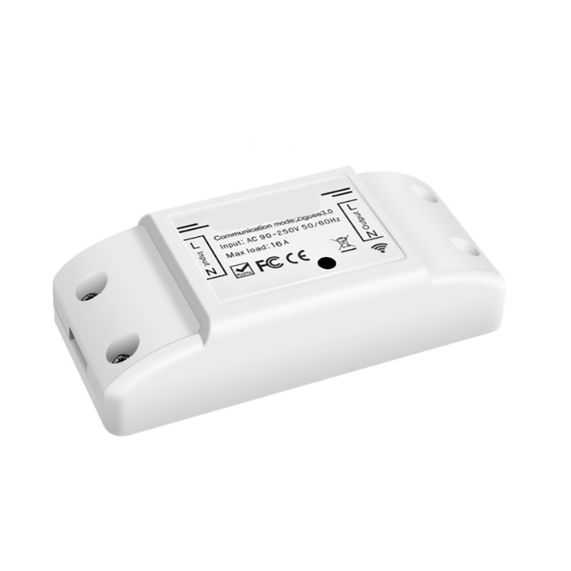 Công Tắc Zigbee Công Suất Lớn 16A Điều Khiển Trên Ứng Dụng Tuya SHP-ZBasic